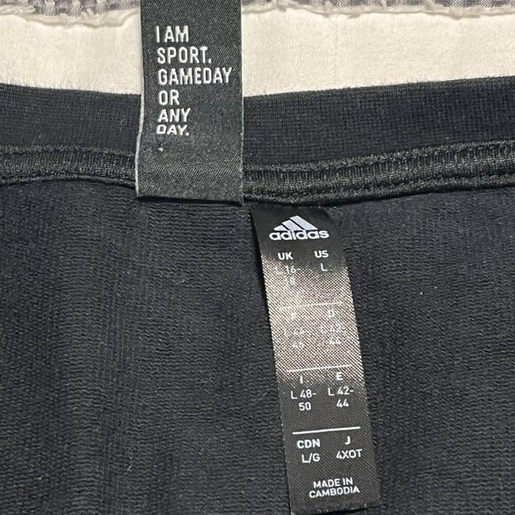 Adidas Black Woman'sSportswear Winners Badge of Sport Crew Sweatshirt Size L - Picture 15 of 16